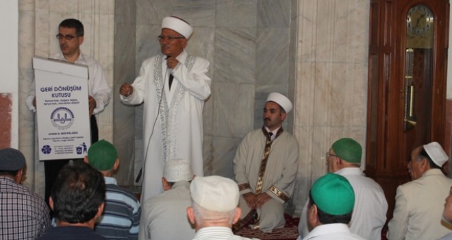 Müftülükten Geri Dönüşüm Projesi