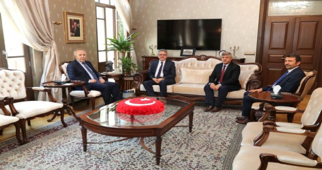 Din Hizmetleri Genel Müdürü Albayrak'tan Vali Ata'ya Ziyaret