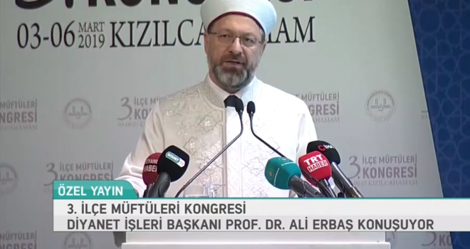 3. İlçe Müftüleri Kongresi başladı