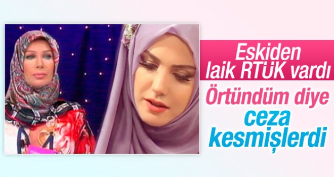 Seda Sayan'dan RTÜK Tesettür tepkisi