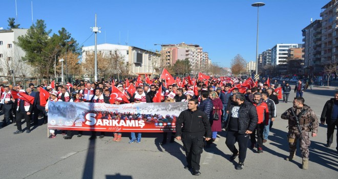 Sarıkamış Şehitleri için Kur'an-ı Kerim okundu