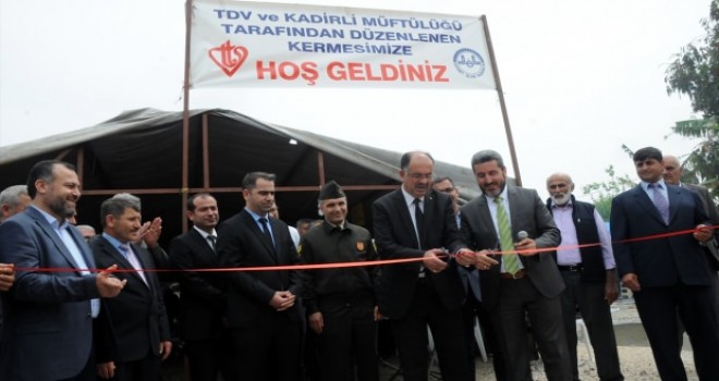 Kadirli'de Kur'an Kursları Yararına Kermes Açıldı