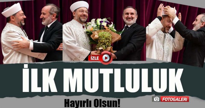Erbaş göreve başladı…