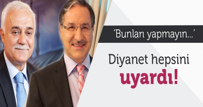 Diyanet, ekrandaki İlahiyatcıları uyardı!