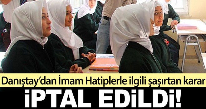 Valilerin imam hatip açma yetkisine iptal