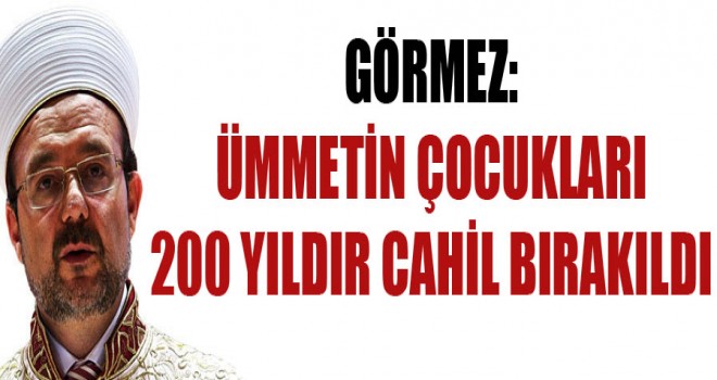 Görmez,Uluslararası Konuk Öğrenci Programında Konuştu