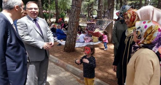 Kur'an Kursu öğrencileri piknikte buluştu