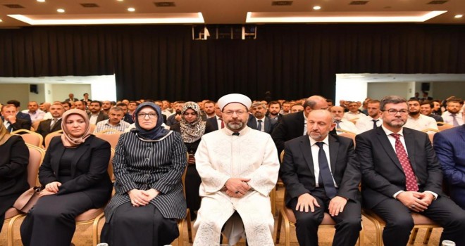 Diyanet İşleri Başkanı Erbaş,Din eğitimi olmadan din hizmeti olmaz