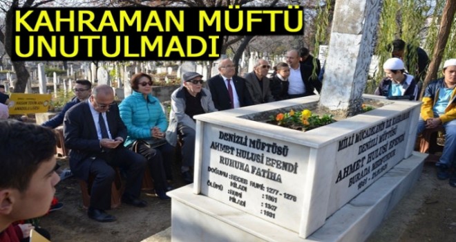 Kahraman Müftü unutulmadı!