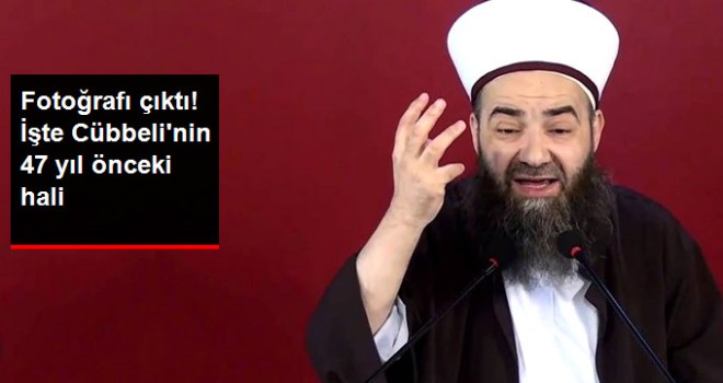 Cübbeli Ahmet Hoca'nın 47 Yıl Önce Çekilmiş Fotoğrafı