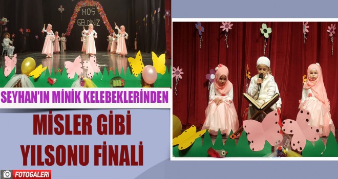Kur'an Kursu Öğrencilerinden Muhteşem Yıl Sonu Gösterisi