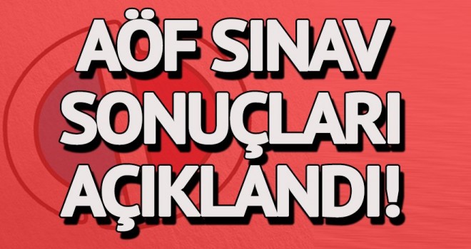 AÖF Güz Dönemi Ara Sınav sonuçları açıklandı