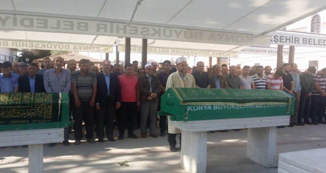 Müftü Gün'ün Babası dualarla Konya'da toprağa verildi