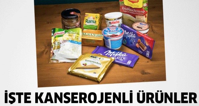 İşte Kanserojen İçeren Ünlü markalar