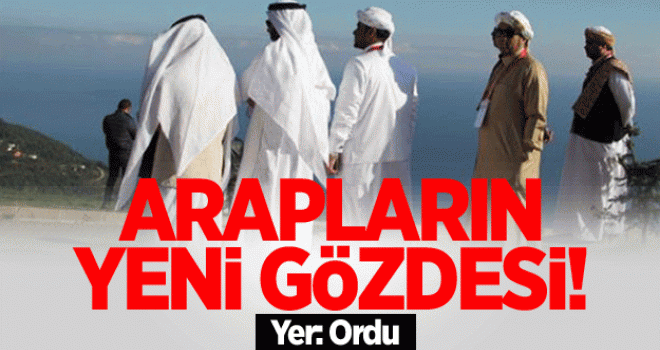 Arap Turistler Ordu'ya Akın Ediyor...