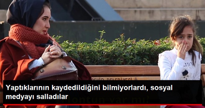 İstanbul'da Üşüyen Bir Kız Çocuğuna Montunu Verdi