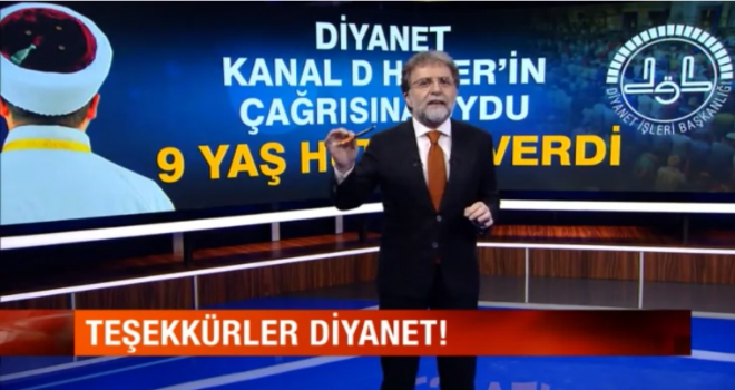 Ahmet Hakan’dan Diyanet’e Övgüler!