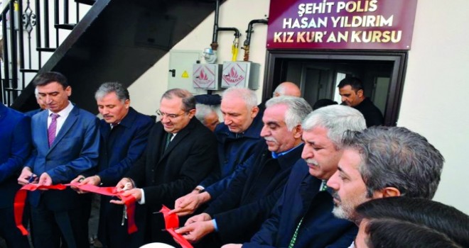 Şehit Hasan Yıldırım Kur’an Kursu Açıldı