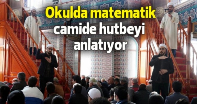Okulda Öğretmen,Camide Çevirmen