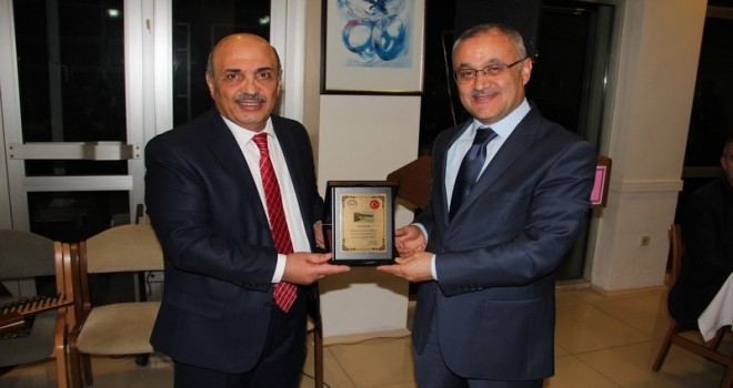 İl Müftü Yardımcısı Nihat Kök Bolu'ya Veda etti.
