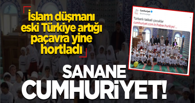 İslam düşmanı Cumhuriyet gazetesinin namaz hazımsızlığı İslam düşmanı Cumhuriyet gazetesinin namaz hazımsızlığı