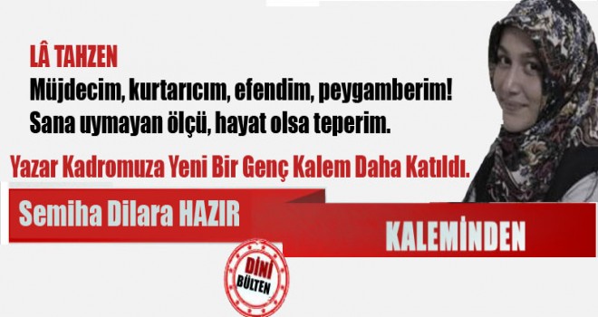 Yazar Kadromuza Yeni Bir Genç Kalem Daha Katıldı.