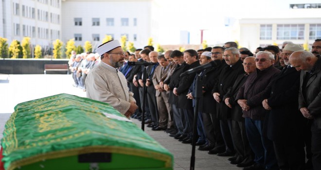 Diyanet Başmüfettişi Özdemirci, dualarla uğurlandı