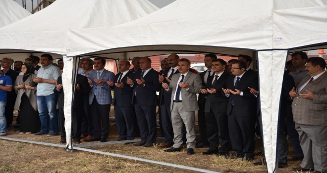 Ağrı'da Yeni Şehir Mezarlığının Temeli Atıldı
