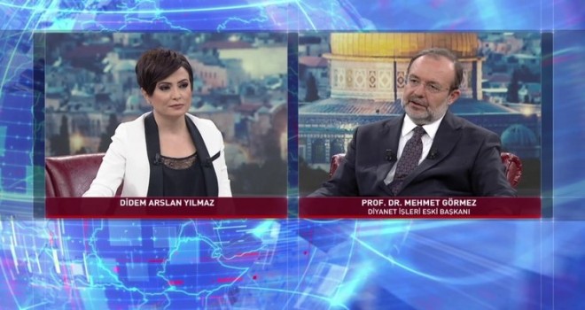 Görmez,Tarih bilinci yoksa Kudüs diye bir kaygı da kalmaz