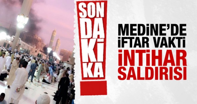 Medine'de Mescid-i Nebi'de Patlama