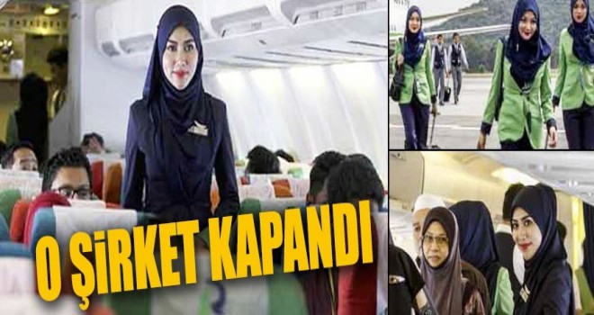 İlk İslami Havayolu Kapandı