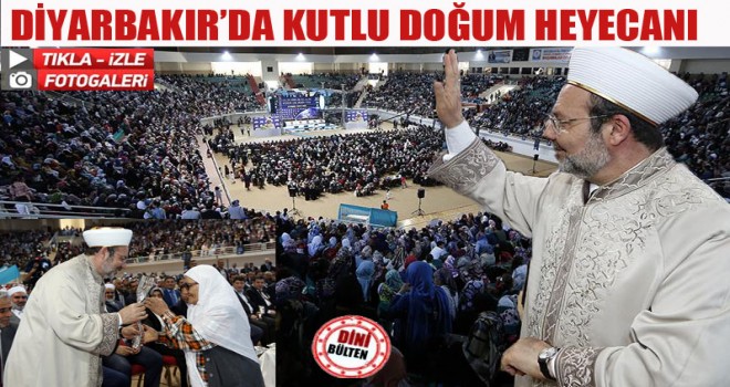 Diyarbakır’da Kutlu Doğum heyecanı