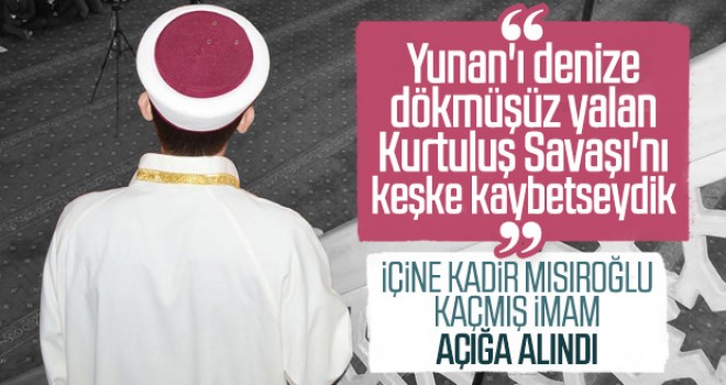 Bayram vaazındaki sözleri tepki çeken imama soruşturma