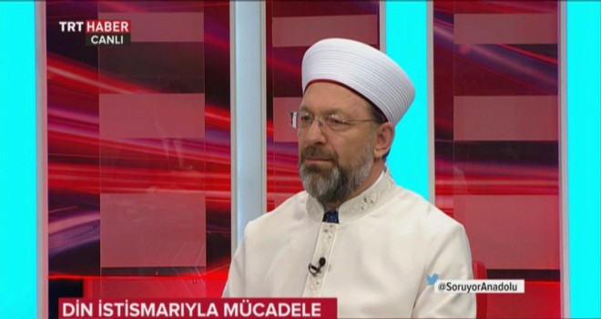 Başkan Erbaş,'Bizim milletimiz sapık ve batıl anlayışa prim vermez'