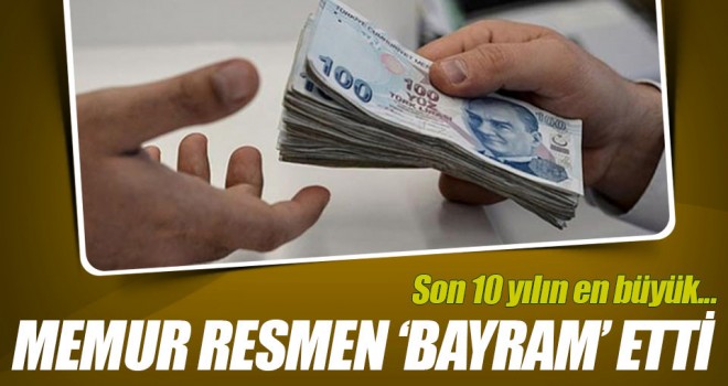 Memur Bayram etti
