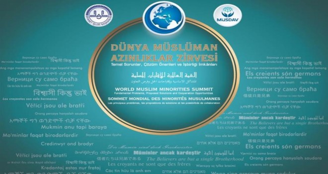 Müslüman Azınlıklar Zirvesi, İstanbul'da başlıyor.