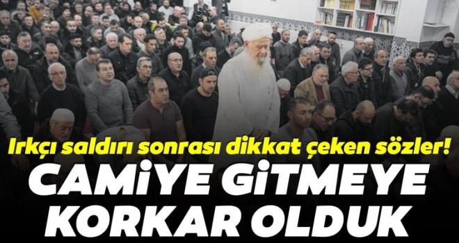 Camiye Gitmeye Korkar olduk