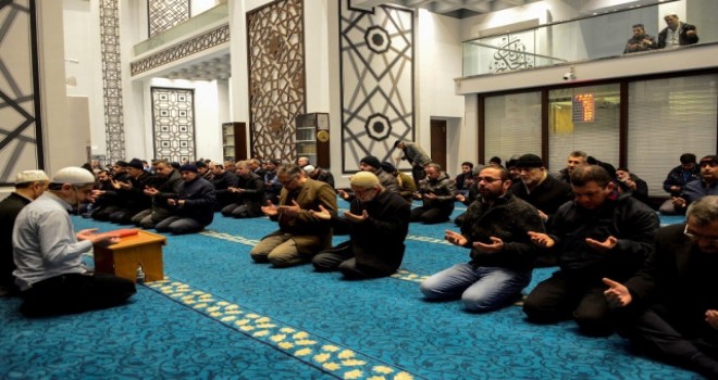 Meram'da Türk Askeri İçin Dua Edildi