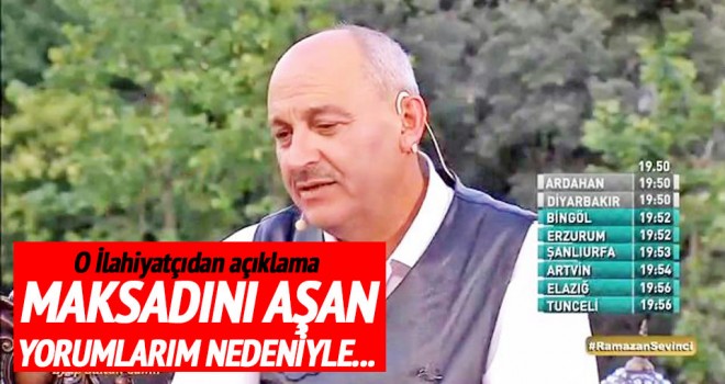 Prof.Dr. Mustafa Aşkar Özür Diledi