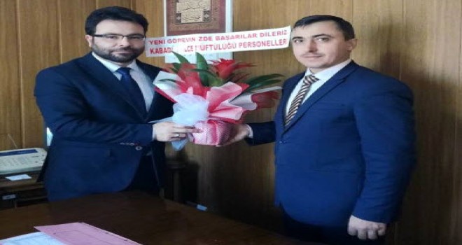Kabadüz Müftüsü Koç, Göreve Başladı