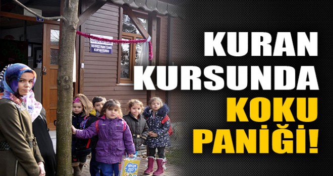 Kocaeli Merkez Park Camii Kuran Kursu'nda Koku ve Duman Paniği