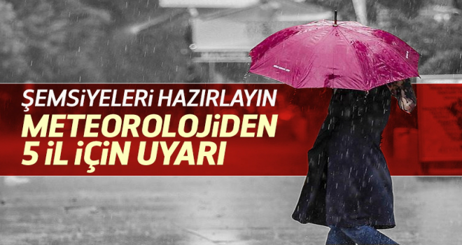 Meteorolojiden uyarı