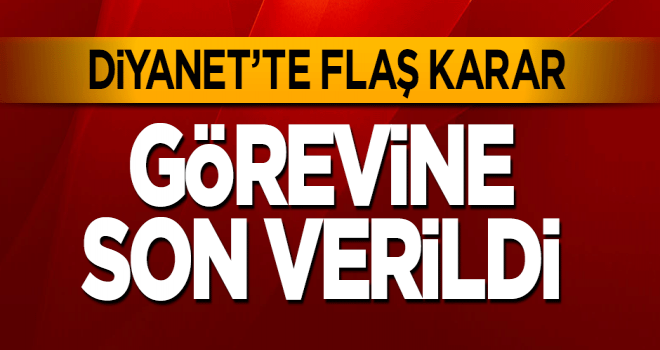 Mehmet Emin Özafşar Diyanet'ten Ayrıldı