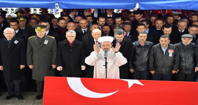 Şehit polis Kızılırmak dualarla uğurlandı