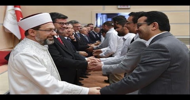 Diyanet’te Bayramlaşma Töreni