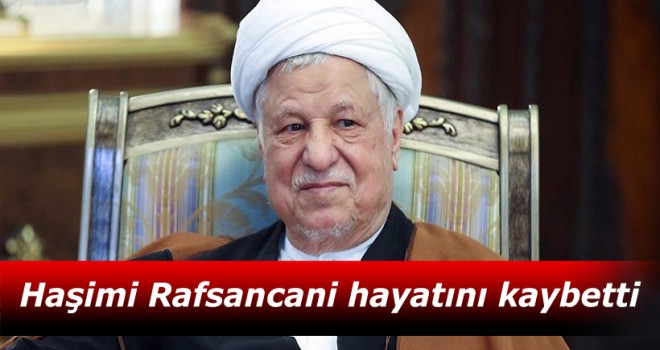 Eski cumhurbaşkanlarından Rafsancani hayatını kaybetti.