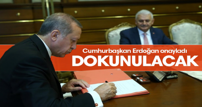 Dokunulmazlık Yasası Resmi Gazete'de yayımlandı