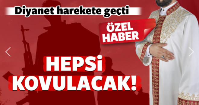 Yüzlerce imam görevden uzaklaştırılacak!