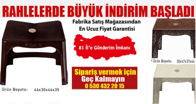 Rahlesiz Cami Kalmasın!