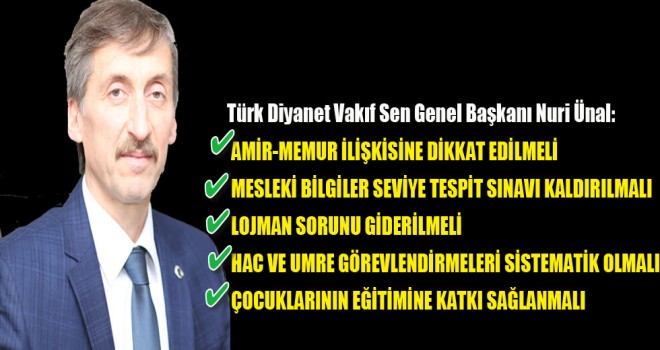 Başkan Ünal,Din Görevlileri 24 saat Görevdeler!